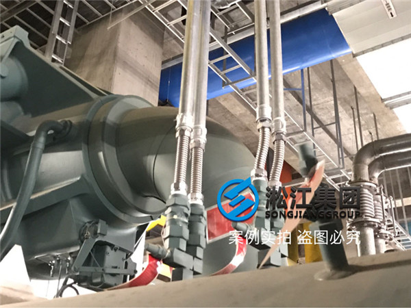 合肥京東方B9橡膠軟接頭?安裝現場
